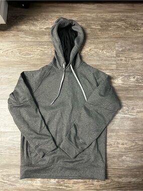 lululemon athletica Men's Heather Charcoal Gray Hooded Sweatshirt